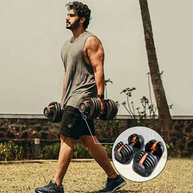 Dumbbell exercise method